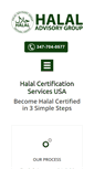 Mobile Screenshot of halaladvisory.com